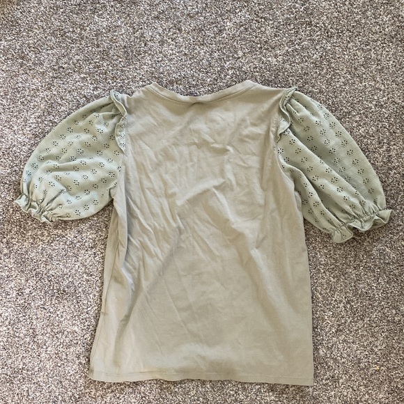 Ann Taylor mint green blouse - Picture 4 of 4